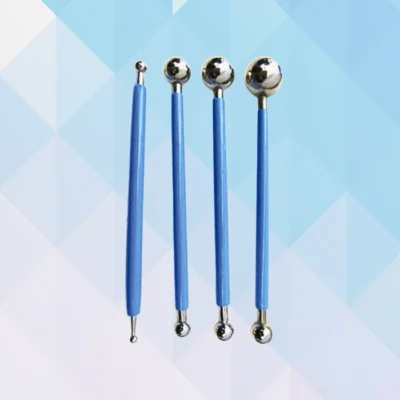 Bolillos para flores x4 Doble punta