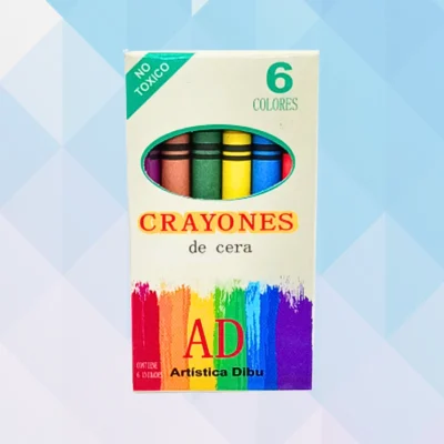 Crayones x6 colores