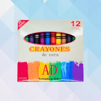 012630-012 Crayones x12 colores