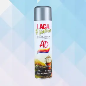 Laca fijativa brillante