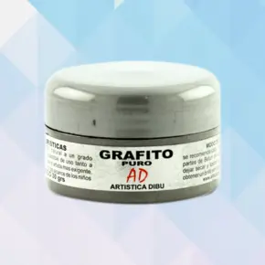 Grafito puro en polvo