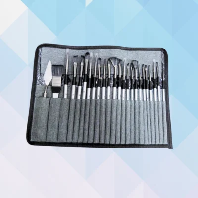 Set estuche + espatula + pinceles x23