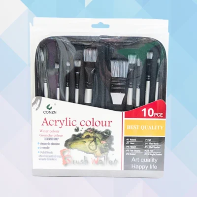 Set estuche + pinceles x10